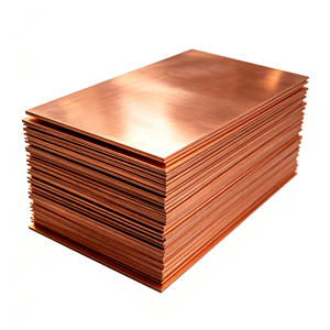 Plaque de cuivre pur T2 extra fine 0,1-1 mm, feuille de cuivre rouge pour électrodes et composants industriels de films conducteurs - Product Image 1