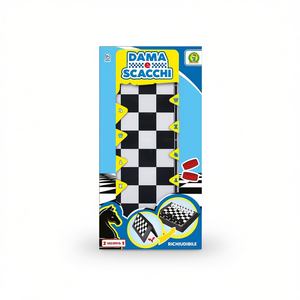 Juego de Damas y Ajedrez 31x16 cm, Tablero Plegable 2 en 1, Juego de Ajedrez y Damas para Niños - Product Image 2