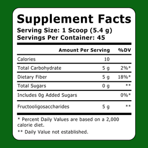 Factory Wholesale Prebiotic Fiber Boost Powder with Dietary Fiber Fructooligosaccharides Balances Overall Gut Health Powder - Product Image 6