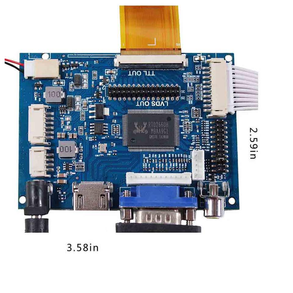 VSDISPLAY VS-TY2662-V1 Controller Board