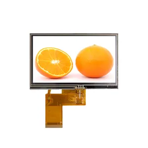 TFT Màn hình LCD 4.3 inch 480x272 SPI MCU TFT LCD module với điện trở CTP màn hình cảm ứng Bảng điều chỉnh