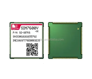 SIMCOM SIM7600 LTE CAT4 4g وحدة SIM7600V-H دعم LTE-FDD:B2/B4/B5/B13 جي إس إم جي بي آر إس جي بي آر إس GNSS وحدة تتبع