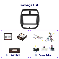 Kits de tableau de bord ABS de haute qualité 9 pouces pour Renault Kwid panneau de Fascia stéréo de voiture de luxe accessoire intérieur de haute qualité