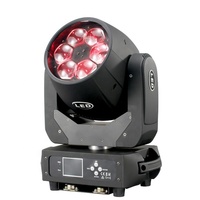 6*40W RGBW 4 en 1 Mini Bee Eye Zoom Moving Heads DMX Controller DJ Lights Led Moving Heads LCD Display Mini Bee Eyes Moving Wash