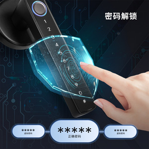 Tuya <b>Smart</b> Door <b>Lock</b> Fingerprint Zigbee App Remote Unlock For Apartment Office Rental - Product Image 5