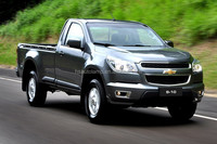 Rejilla Delantera, Moldura Cromada para Chevrolet Colorado S10 Pick-up 2012