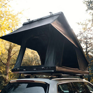 Carpa de Techo Plegable para Auto, Carcasa Rígida de Aluminio Ligero, Dachzelte 4x4 con Escalera para Camping - Product Image 1