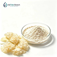 Fabriekslevering op maat gemaakte OEM Tremella-extractpoeder, natuurlijk schimmel extract, groothandel in bulk voor voedingsmiddelen & nutraceutische grondstoffen