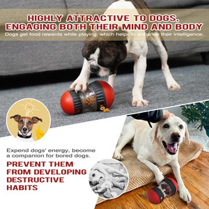Juguete Popular Ecológico de Plástico para Perros: Super Pelota Giratoria con Función de Alimentación Lenta para Juego de Tira y Afloja - Product Image 6
