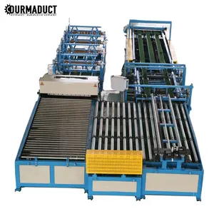 china factory price U shape hvac square duct pipe production coil line