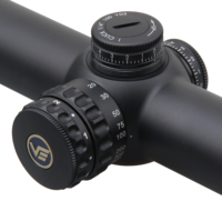 Lunette de tir télescopique Vector Optics Continental ED 2-16x44 SFP BDC illuminée avec mise au point latérale, tube en aluminium de 30 mm