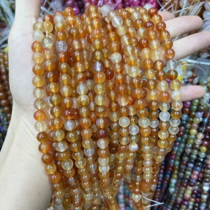 Gemya bán buôn Chất lượng cao tự nhiên Carnelian mã não đỏ lỏng tự nhiên hạt đối với trang sức làm DIY - Product Image 5