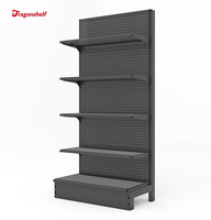 Étagère en fil métallique robuste sur mesure, présentoir de vente au détail sur pied pour supermarché, étagères pratiques pour bonbons et en-cas, mini-étagère