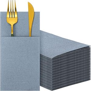 批发袋装1层原生木浆一次性餐具吸水纸餐巾定制软印宾客毛巾 - Product Image 4