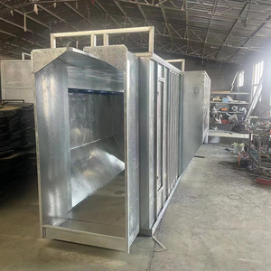 Phòng phun bột tĩnh điện nhỏ gọn cho khung xe đạp & Phụ tùng xe máy - Product Image 1