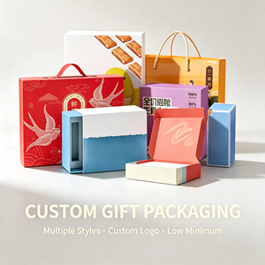 Custom Printed Paper Gift <b>Boxes</b> Color Packaging <b>Box</b> <b>Set</b> for Kids Products Pastel Cute Design - Product Image 4