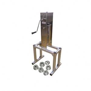 Machine à churros manuelle 5L avec friteuse, machine à snacks espagnole avec 3 embouts et support - Product Image 3