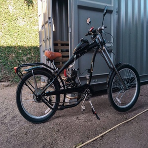 Bicicletta Motorizzata 80cc a 2 Tempi, Chopper Retrò, Bici da Spiaggia a Benzina - Product Image 2