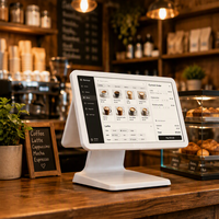 Système de point de vente (PDV) pour restaurant 15'' le plus vendu, machine de facturation avec écran tactile capacitif, Wi-Fi 6, NFC, garantie 3 ans, imprimante/scanner/caisse enregistreuse