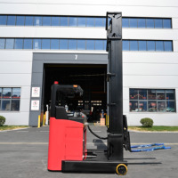 2.5 Tonluk Elektrikli Reach Forklift 2000kg 11m Maksimum Kaldırma Yüksekliği Yan Kaydırıcı Yüksek Raflı Depo Depolama CE