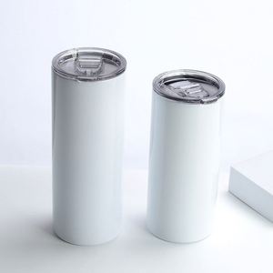 Vaso Personalizado de 22 oz para Sublimación, Recto, con Recubrimiento, Blanco, Tipo Tumbler - Product Image 2