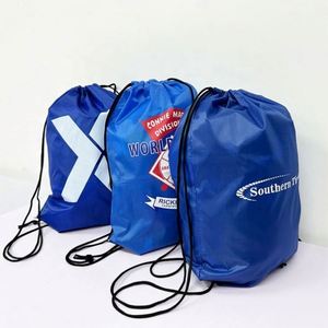 Custom Promotional Drawstring <b>Bag</b> Custom 420D Polyester <b>String</b> <b>Bag</b> Print Drawstring <b>Bag</b> - Product Image 3