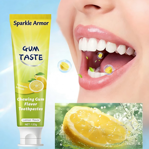 Dentifrice blanchissant pour les dents à la citronne, 120g, pour une haleine fraîche, soins bucco-dentaires pour adultes - Product Image 3