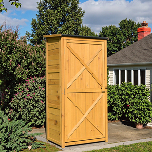 Armoire <span class=keywords><strong>de</strong></span> rangement d'outils <span class=keywords><strong>de</strong></span> <span class=keywords><strong>jardin</strong></span> en bois moderne pour l'extérieur, imperméable <span class=keywords><strong>avec</strong></span> <span class=keywords><strong>porte</strong></span>, rangement d'outils <span class=keywords><strong>de</strong></span> <span class=keywords><strong>jardin</strong></span> en bois, <span class=keywords><strong>abri</strong></span> <span class=keywords><strong>de</strong></span> <span class=keywords><strong>jardin</strong></span> en bois - Product Image 2