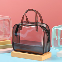 Grand sac de maquillage sacs de voyage pour le maquillage sac de lavage épongé pochette à fermeture éclair