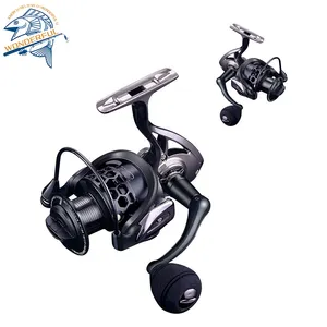 Hot selling No gap 14+1 bb 5.2:1 all metal tripod Gta 1000-7000 spinning wheel line ocean quality fishing reels china