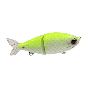<span class=keywords><strong>Leurre</strong></span> en plastique <span class=keywords><strong>dur</strong></span> 2 sections Glide Bait Rattled Soft Tail Slow Sinking Swimbait Suspending Fishing Jointed Lure - Product Image 6