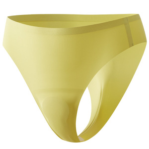 Culotte string invisible pour <span class=keywords><strong>femme</strong></span>, respirante, sans couture, anti-camel toe, taille basse, en soie glacée - Product Image 6