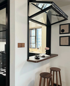 스테인레스 스틸 스크린 그물이있는 현대 알루미늄 합금 접는 창 - Product Image 1