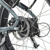 Vélo électrique X1 750W Moto Electrica E-bike 52v Vélo électrique en acier USA Fatbike 45km/h