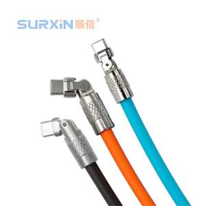 Buena calidad120W tipo C a C Cable de carga rápida 6A USB C Cable para teléfono S23 Nylon trenzado y sincronización de datos de 480 Mbps PD QC 3,0 - Product Image 4