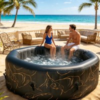 Bain à remous gonflable AirJet, spa gonflable, baignoire gonflable pour massage et relaxation