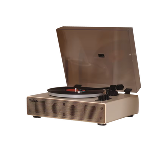 Hifi Stereo Cổ Điển Gỗ Vinyl Ghi Máy Nghe Nhạc Retro Máy Ghi Âm Với <span class=keywords><strong>3.5Mm</strong></span> Và Đầu Ra USB Âm Nhạc Adapter Đối Với Trang Chủ PC Sử Dụng - Product Image 1