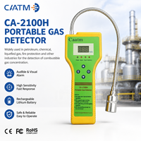 Détecteur de gaz combustible portable CAATM CA-2100H, analyseur à réponse rapide avec système d'alarme sonore et lumineux