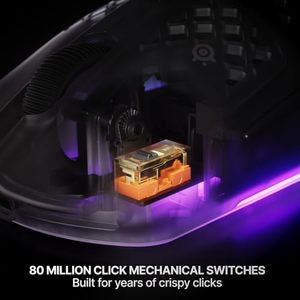 <span class=keywords><strong>Souris</strong></span> de jeu <span class=keywords><strong>sans</strong></span> <span class=keywords><strong>fil</strong></span> <span class=keywords><strong>SteelSeries</strong></span> Aerox 3 Gen 2, tri-mode, 68g, ultra-légère, coque creuse, <span class=keywords><strong>souris</strong></span> <span class=keywords><strong>sans</strong></span> <span class=keywords><strong>fil</strong></span> pour esports, pour les joueurs sur PC - Product Image 4