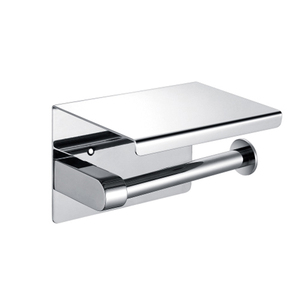 <span class=keywords><strong>Portarotolo</strong></span> da appendere con ripiano, <span class=keywords><strong>in</strong></span> <span class=keywords><strong>acciaio</strong></span> inossidabile, per bagno - Product Image 2
