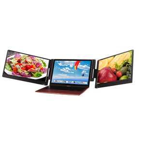Approvisionnement direct d'usine <span class=keywords><strong>Tri</strong></span> écran HDR IPS Portable double Triple moniteur d'ordinateur portable 2023 nouveau moniteur LCD 14 pouces Double écran - Product Image 3