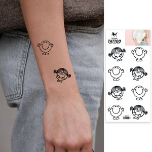 สติกเกอร์สักลายชั่วคราวแบบน้ำ ลายสักแฟชั่นปลอดสารพิษ กึ่งถาวร ติดทนนาน 2 สัปดาห์ - Product Image 2