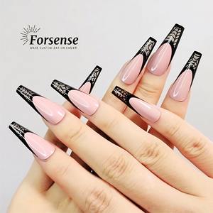 <span class=keywords><strong>Faux</strong></span> <span class=keywords><strong>Ongles</strong></span> Longs Cercueil Forsense Personnalisés <span class=keywords><strong>à</strong></span> French Manucure pour Femmes Kit d'<span class=keywords><strong>Ongles</strong></span> <span class=keywords><strong>à</strong></span> Presser Marque Privée Ensemble d'<span class=keywords><strong>Ongles</strong></span> Artificiels <span class=keywords><strong>à</strong></span> Coller - Product Image 4
