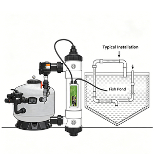 Filtres pour bassins, Traitement de l'eau, Filtres à billes biologiques, Systèmes de filtration pour bassins, Systèmes de maintien en vie des bassins - Product Image 4
