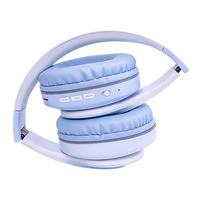 Personnaliser logo écouteur sans fil casque RGB lumière sur l'oreille casque bluetooth casque