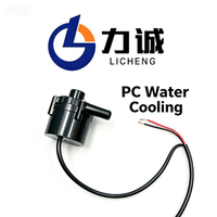 Pompe CC sans balais Licheng haute efficacité 12V/24V pour machine à glaçons et distributeur d'eau, anti-corrosion et faible bruit