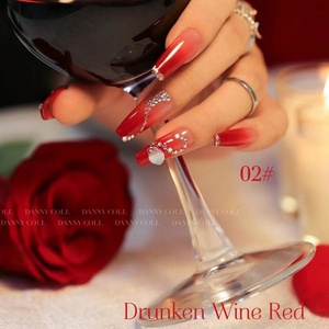 2024 New Wine Red Series Soak off UV <b>Nail</b> <b>Gel</b> Polish 15ml Bottle Customizable Weight for Red <b>Nail</b> Polish <b>Set</b> - Product Image 6