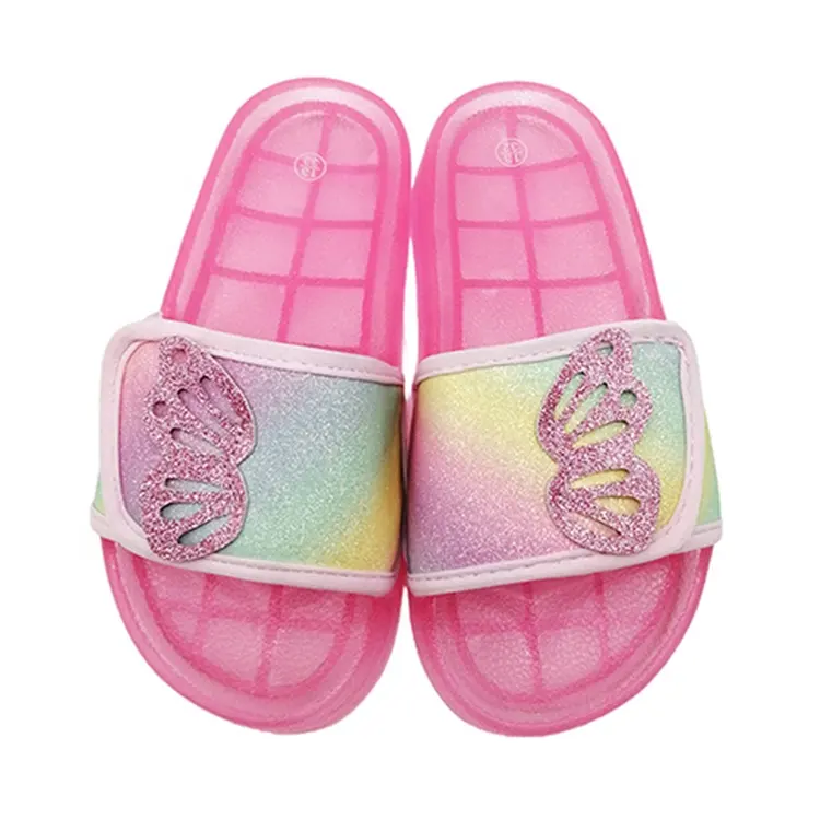Creative Glowing Light Up Children Sandals Clear PVC Jelly Shoes Boys Girls LED Flashing Kids Slippers