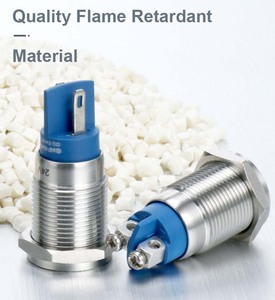 Onpow kim loại chỉ số GQ10T-D/<span class=keywords><strong>g</strong></span>/24 v/s 10 mét LED tín hiệu đèn pin thiết bị đầu cuối thép không <span class=keywords><strong>g</strong></span>ỉ chỉ số - Product Image 4