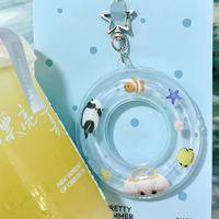NOUVEAU Mini anneau de natation gonflable Porte-clés Pendentif anneau de natation personnalisé Porte-clés de sac